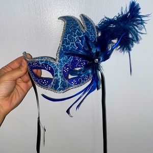 Mascaraed Mask w/tags and string